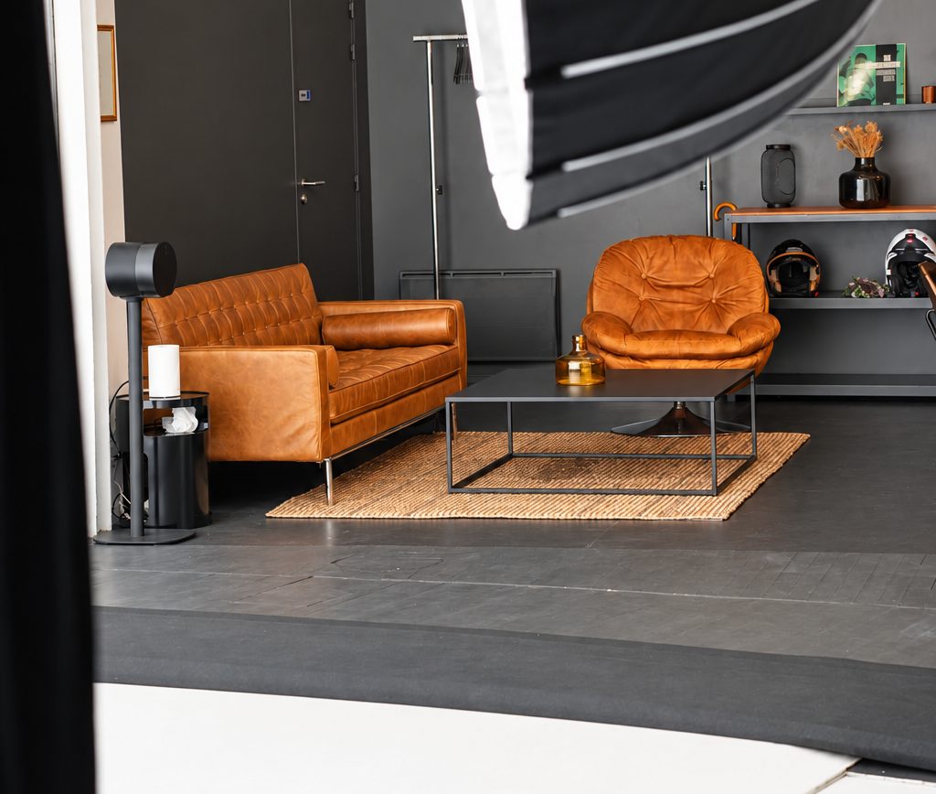 Espace salon, canapé et coin détente
