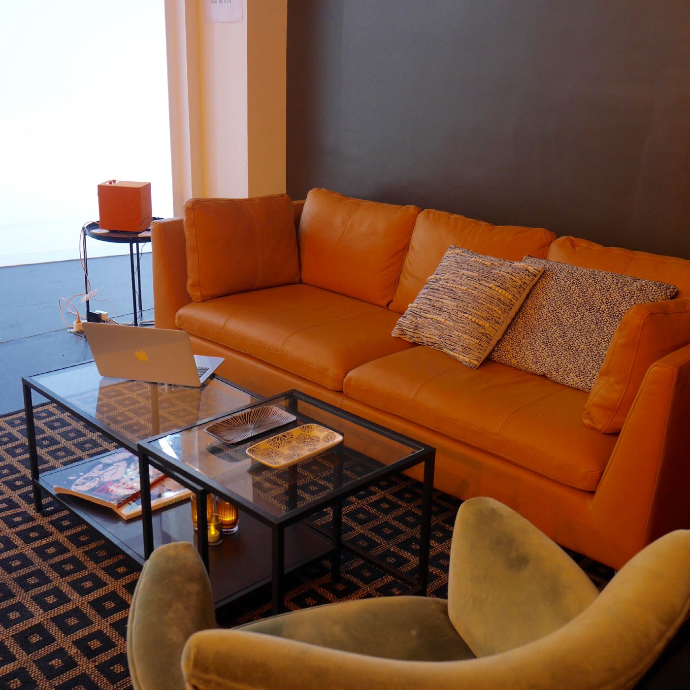 Espace salon, canapé et coin détente